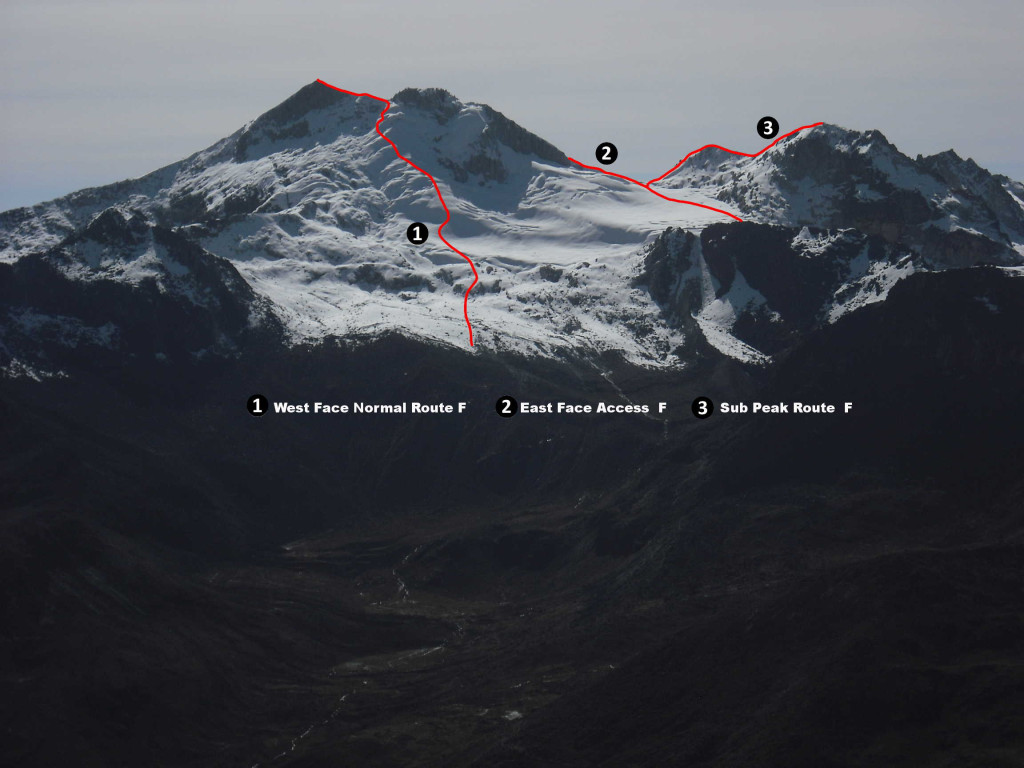 Cerro Tilata routes