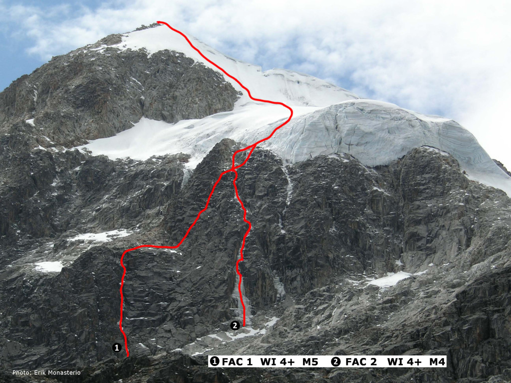 Point 5505 of Pico Shulze routes