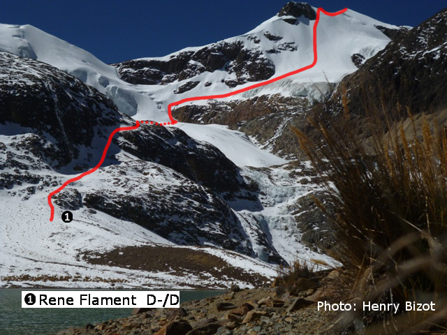 San Luis SW face routes