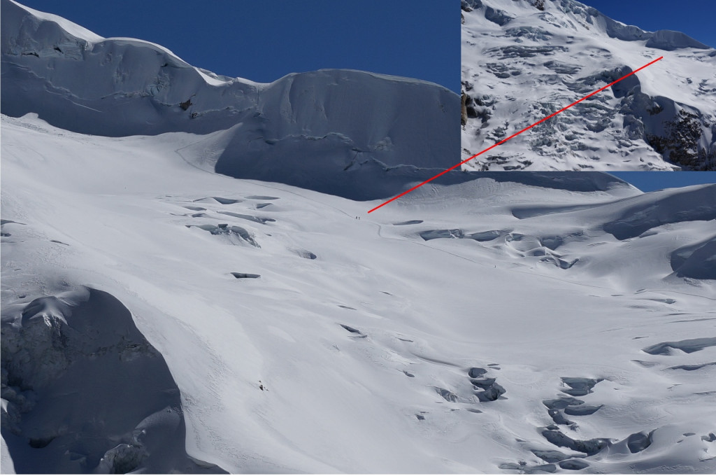 Huayna Potosi normal route conditions (1280x851)